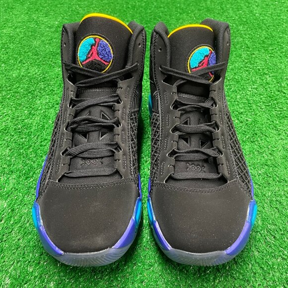 Nike Jordan 38 Mens Basketball Shoes Black Blue DZ3356-001 VNDS Sz 9 main image 7